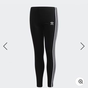 Adidas 3 striped leggings